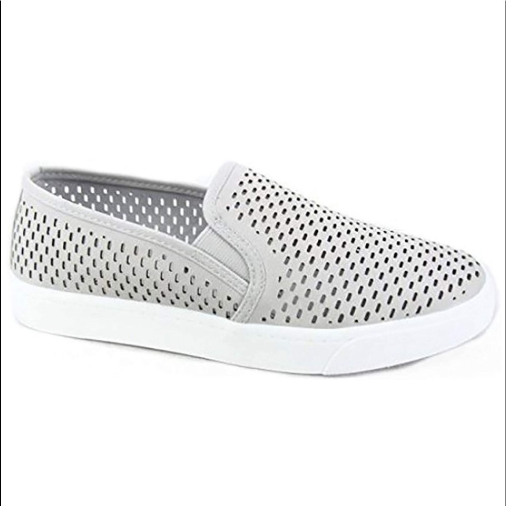Perforated Slip-On Fashion Sneaker